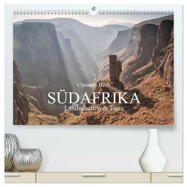 Produktbild: S&uuml;dafrika / Landschaften & Tiere / Christian Heeb (hochwertiger Premium Wandkalender 2026 DIN A2 quer), Kunstdruck in Hochglanz