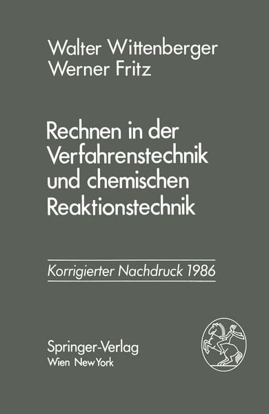 Produktbild: Rechnen in der Verfahrenstechnik und chemischen Reaktionstechnik
