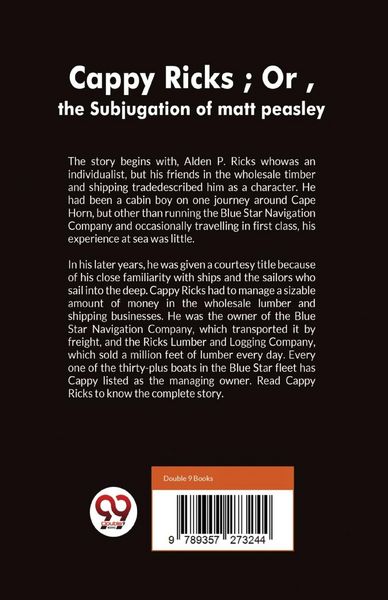 Produktbild: Cappy Ricks ; Or , the Subjugation of matt peasley