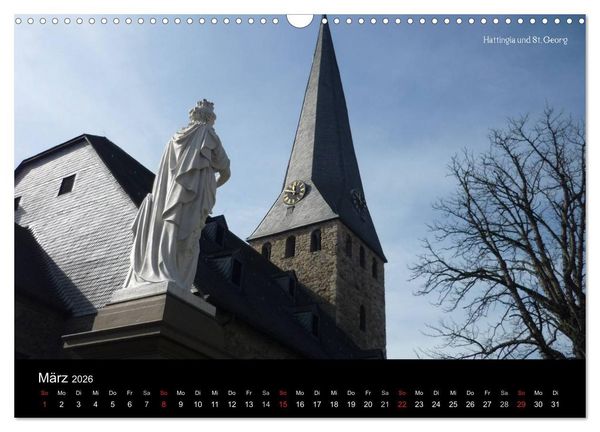 Produktbild: Hattingen/Ruhr (Wandkalender 2026 DIN A3 quer), CALVENDO Monatskalender