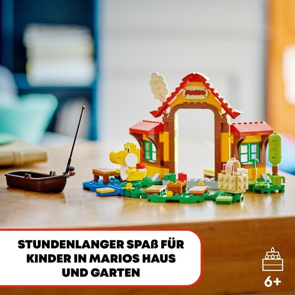 LEGO Super Mario 71422 Picknick bei Mario – Erweiterungsset mit Yoshi