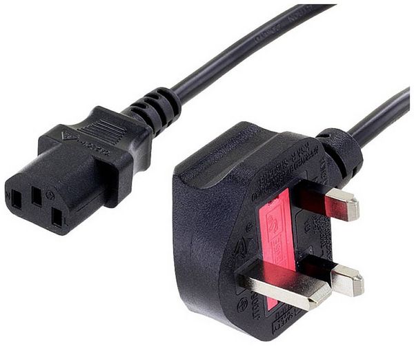 Produktbild: Econ connect NKGB2SW Kaltger&auml;te Anschlusskabel 2m