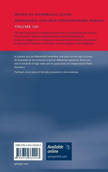 Produktbild: Recent Developments in the Numerics of Nonlinear Hyperbolic Conservation Laws