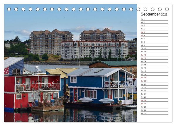 Produktbild: Vancouver Island - Perle im Kanadischen Westen (Tischkalender 2026 DIN A5 quer), CALVENDO Monatskalender