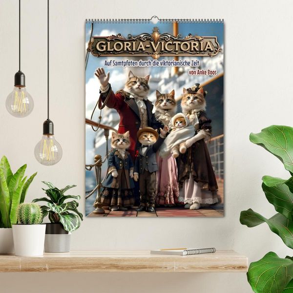 Produktbild: Gloria Victoria (Wandkalender 2026 DIN A2 hoch), CALVENDO Monatskalender