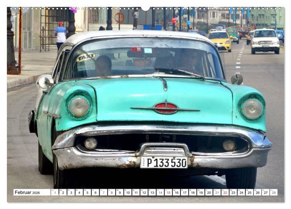 Produktbild: Golden Rocket 88 - Oldsmobile 1957 in Kuba (Wandkalender 2026 DIN A2 quer), CALVENDO Monatskalender