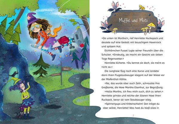 Henriette Huckepack – Die verflixt-verhexte Suche nach dem Fungus Muffelkuss