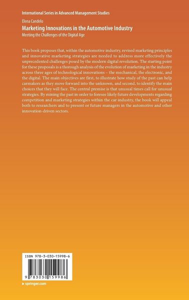 Produktbild: Marketing Innovations in the Automotive Industry