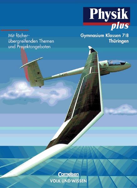 Produktbild: Physik plus 7/8. Lehrbuch. Gymnasium. Th&uuml;ringen