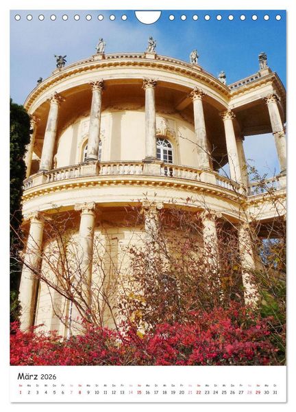 Produktbild: Der Park Sanssouci - ein Traum (Wandkalender 2026 DIN A4 hoch), CALVENDO Monatskalender