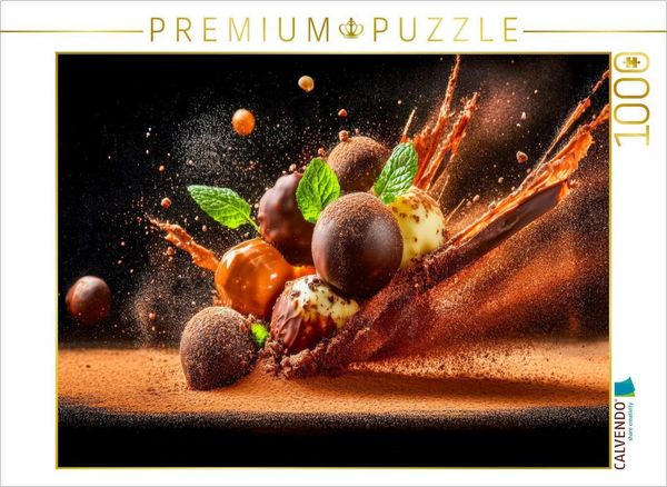 CALVENDO Puzzle Pralinen und Schokolade | 1000 Teile Lege-Größe 64x48cm Foto-Puzzle für glückliche Stunden, Sonstige von , Calvendo Puzzle,
