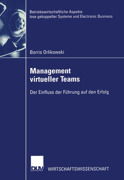 Produktbild: Management virtueller Teams