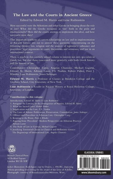 Produktbild: The Law and the Courts in Ancient Greece