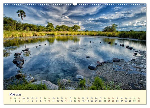 Produktbild: Faszination Afrikanischer Landschaften (hochwertiger Premium Wandkalender 2026 DIN A2 quer), Kunstdruck in Hochglanz