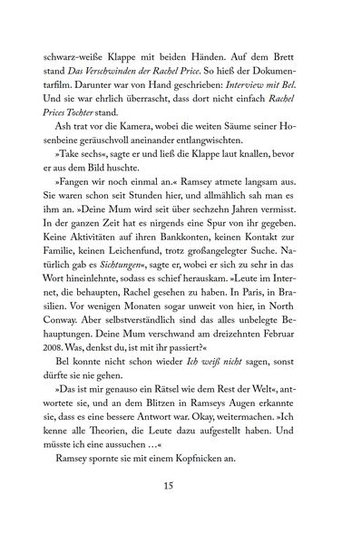 Produktbild: The Reappearance of Rachel Price (deutsche Ausgabe)