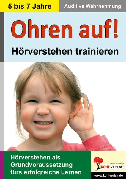 Produktbild: Ohren auf! - H&ouml;rverstehen trainieren / Vorschule und Klasse 1-2