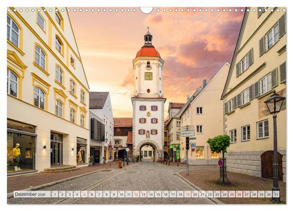 Produktbild: Dillingen an der Donau Impressionen (Wandkalender 2026 DIN A3 quer), CALVENDO Monatskalender