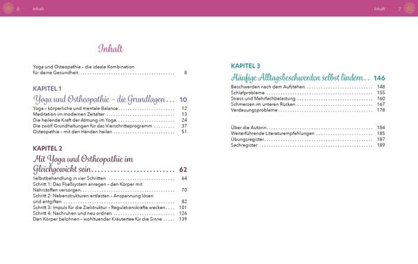 Produktbild: Selbstheilung mit Yoga und Osteopathie