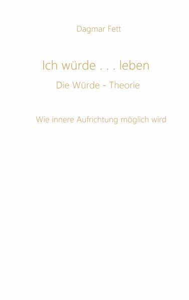 Produktbild: Ich w&uuml;rde...leben