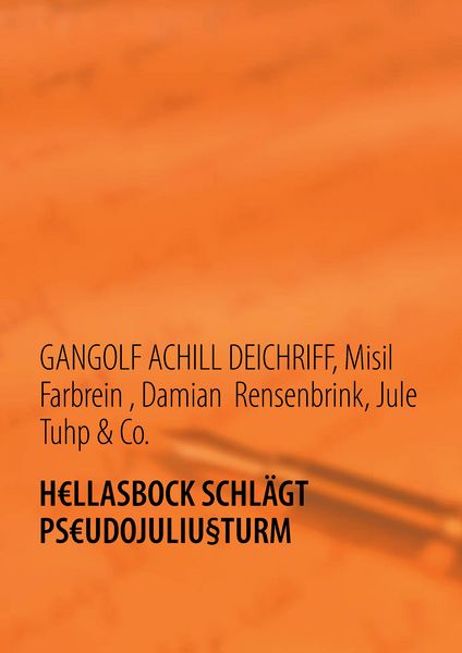 Produktbild: H&euro;llasbock Schl&auml;gt Ps&euro;udojuliu&sect;turm