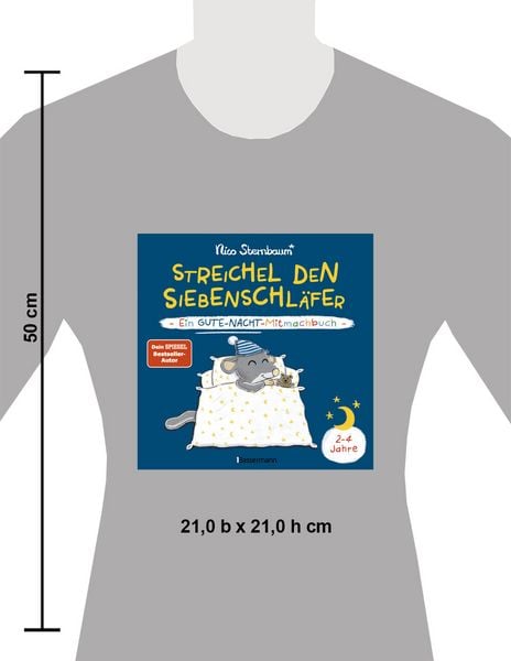 Produktbild: Streichel den Siebenschl&auml;fer - Ein Gute-Nacht-Mitmachbuch. F&uuml;r Kinder ab 2 Jahren