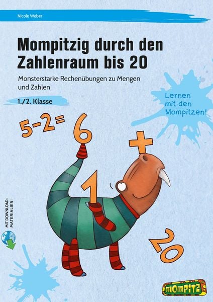 Mompitzig durch den Zahlenraum bis 20, Set von Nicole Weber, Persen Verlag in der AAP Lehrerwelt GmbH, 978-3-403-20780-1