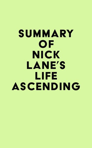 Produktbild: Summary of Nick Lane's Life Ascending