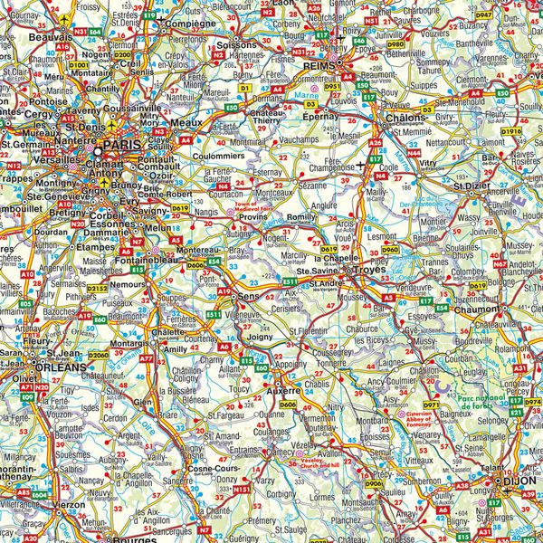 Produktbild: freytag & berndt Stra&szlig;enkarte Westeuropa 1:2 Mio.