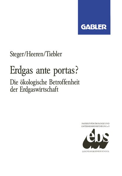 Produktbild: Erdgas ante portas?