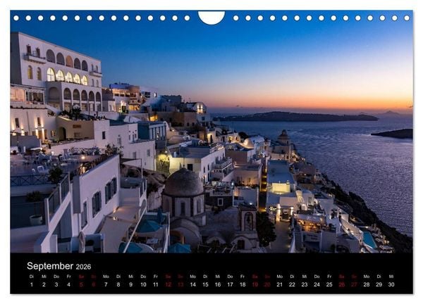 Produktbild: Reiseziele in Griechenland (Wandkalender 2026 DIN A4 quer), CALVENDO Monatskalender