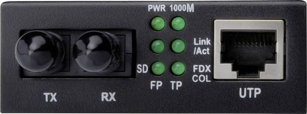 Produktbild: Digitus DN-82010-1 LAN, ST Simplex Netzwerk-Medienkonverter 100MBit/s