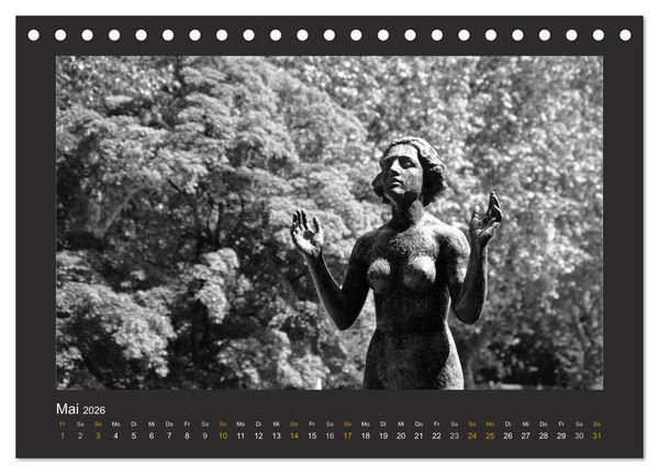Produktbild: Dresdens stille Gesten (Tischkalender 2026 DIN A5 quer), CALVENDO Monatskalender