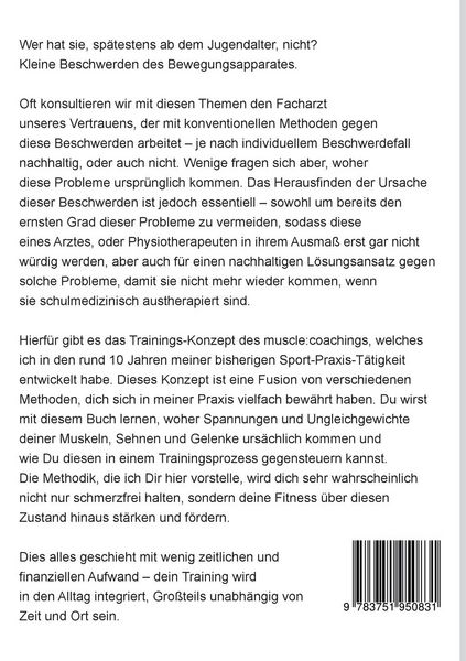 Produktbild: Arbeitsbuch muscle:coaching