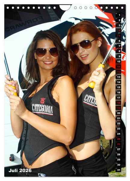 Produktbild: Beauty Grid Girls (Wandkalender 2026 DIN A4 hoch), CALVENDO Monatskalender