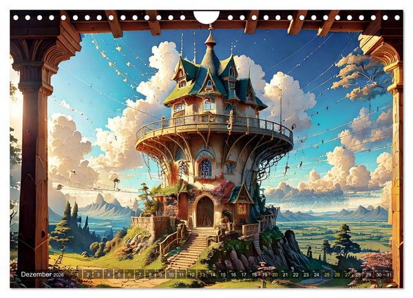 Produktbild: Reise in einer M&auml;rchenwelt (Wandkalender 2026 DIN A4 quer), CALVENDO Monatskalender