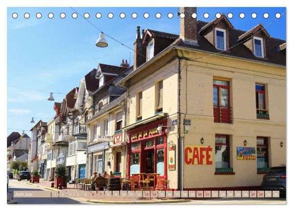 Produktbild: Le Touquet-Paris-Plage - Perle der franz&ouml;sischen Opalk&uuml;ste (Tischkalender 2026 DIN A5 quer), CALVENDO Monatskalender