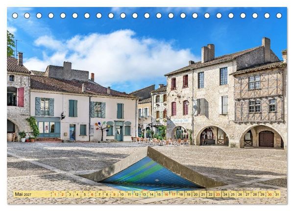 Produktbild: Gascogne, ein St&uuml;ck Paradies (Tischkalender 2027 DIN A5 quer), CALVENDO Monatskalender
