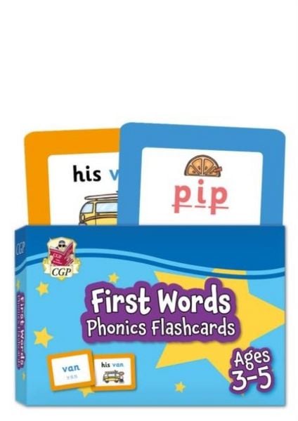 Produktbild: First Words Phonics Flashcards for Ages 3-5