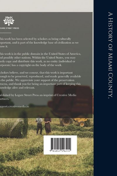 Produktbild: A History of Miami County; v.2 c.1