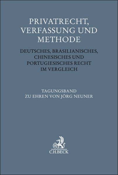 Produktbild: Privatrecht, Verfassung und Methode