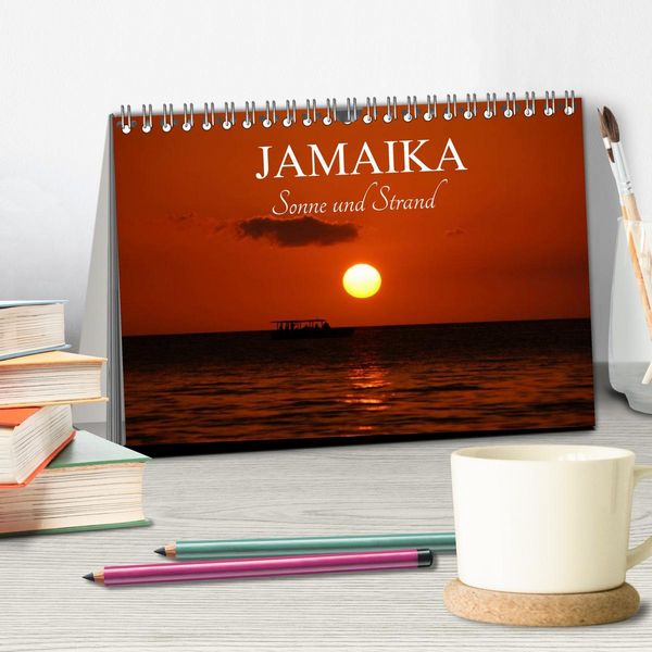 Produktbild: Jamaika Sonne und Strand (Tischkalender 2026 DIN A5 quer), CALVENDO Monatskalender