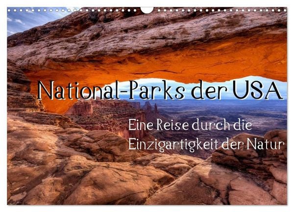 Produktbild: National-Parks der USA (Wandkalender 2027 DIN A3 quer), CALVENDO Monatskalender