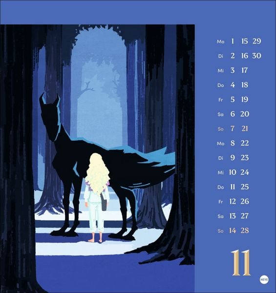 Produktbild: Harry Potter Postkartenkalender 2027