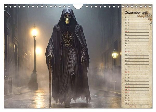 Produktbild: Viktorianische Schrecken (Wandkalender 2026 DIN A4 quer), CALVENDO Monatskalender