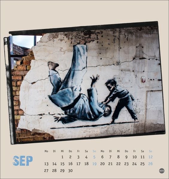 Produktbild: Banksy Postkartenkalender 2027