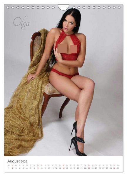 Produktbild: Erotische Frauen - Erotik Fotoart (Wandkalender 2026 DIN A4 hoch), CALVENDO Monatskalender