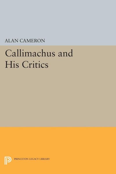 Produktbild: Callimachus and His Critics