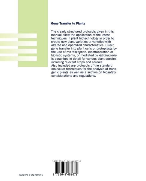 Produktbild: Gene Transfer to Plants