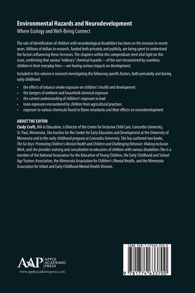 Produktbild: Environmental Hazards and Neurodevelopment