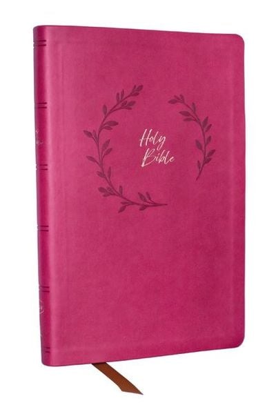 Produktbild: KJV Holy Bible: Value Ultra Thinline, Pink Leathersoft, Red Letter, Comfort Print: King James Version